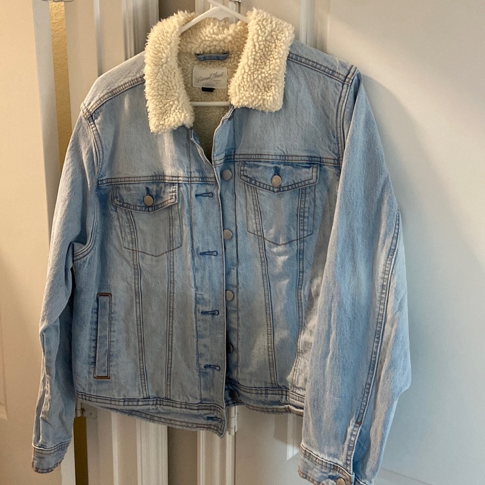 Sherpa lined Jean jacket